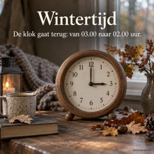 Wintertijd 25/10