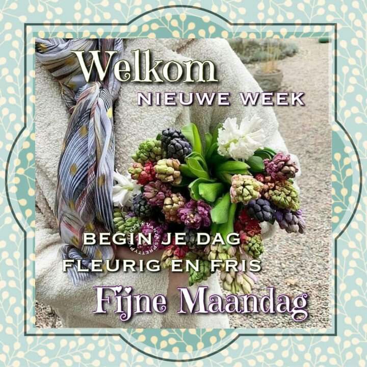 Fijne Maandag Nieuwe Week 013 - Fijne Maandag Nieuwe Week